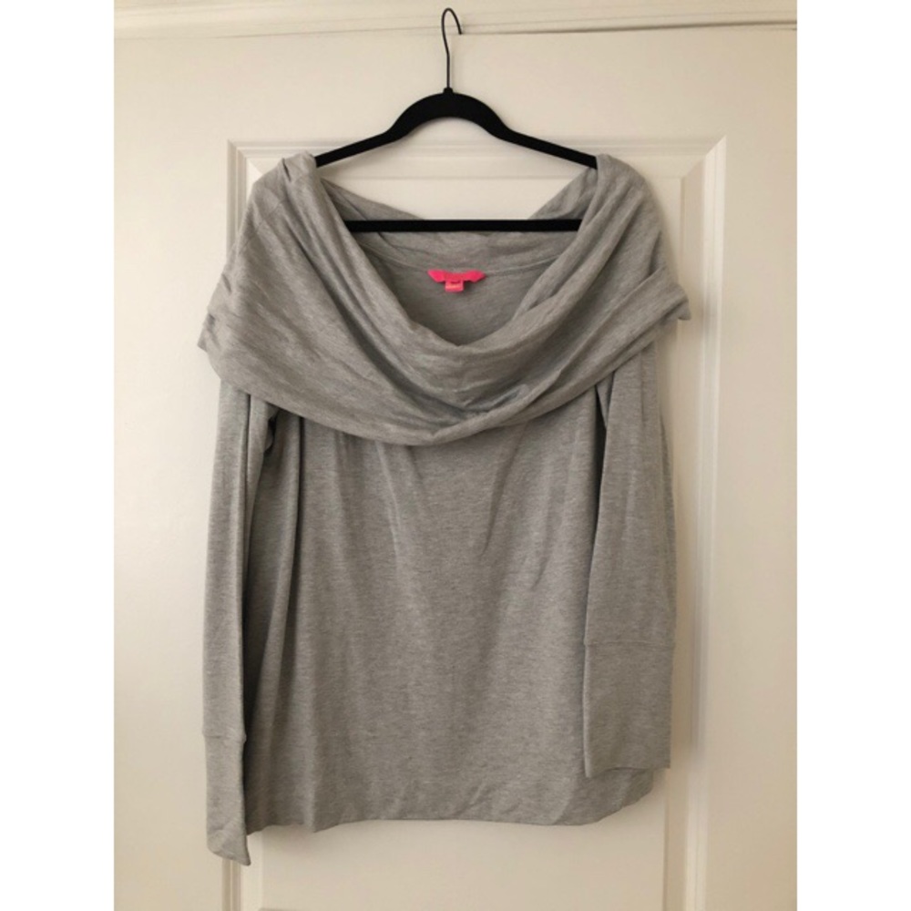 Off the Shoulder Sweatshirt